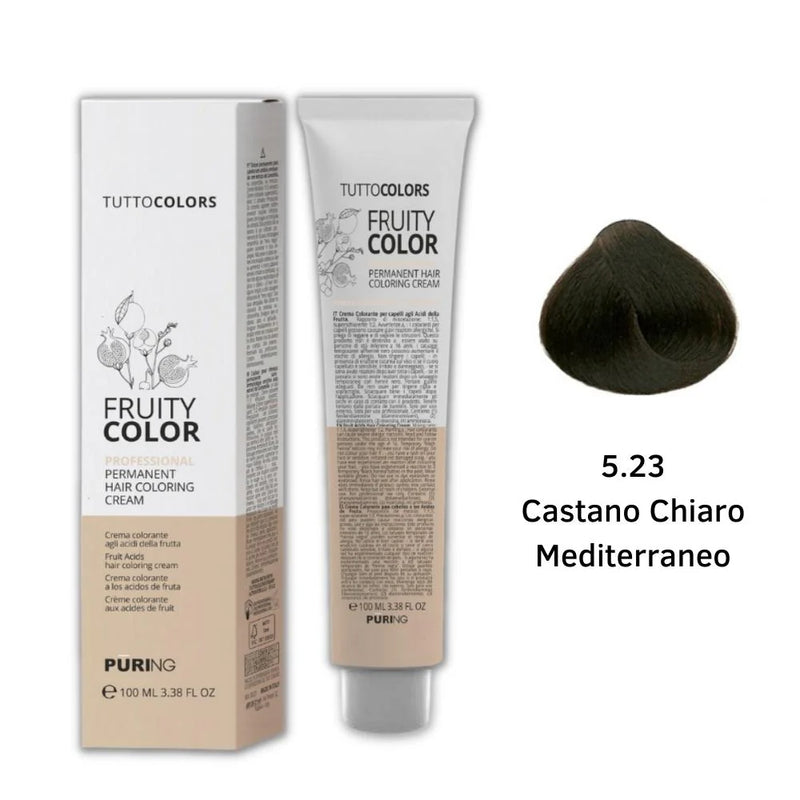 PURING Tinta per capelli Fruity Color con acidi della frutta 100 ml