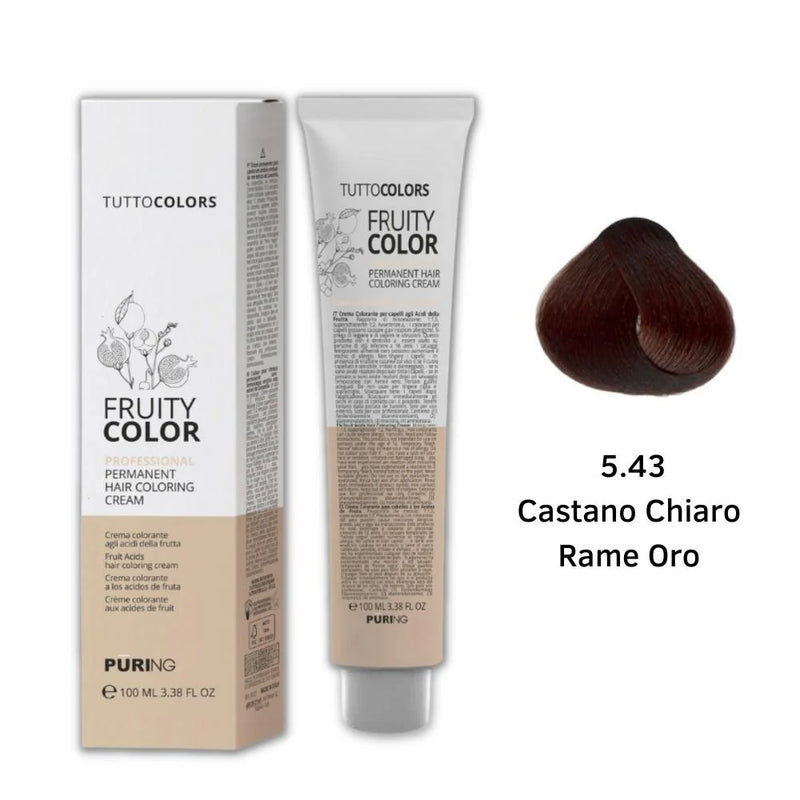 PURING Tinta per capelli Fruity Color con acidi della frutta 100 ml