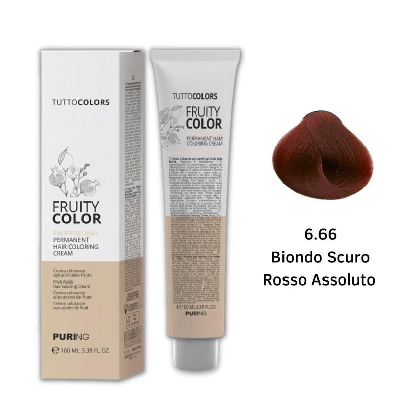PURING Tinta per capelli Fruity Color con acidi della frutta 100 ml
