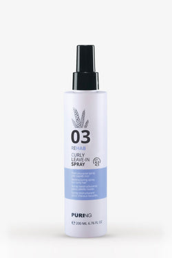PURING 03 Spray leave-in ristrutturante per capelli ricci - 200 ml