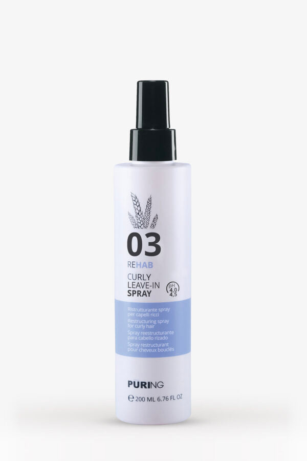 PURING 03 Spray leave-in ristrutturante per capelli ricci - 200 ml