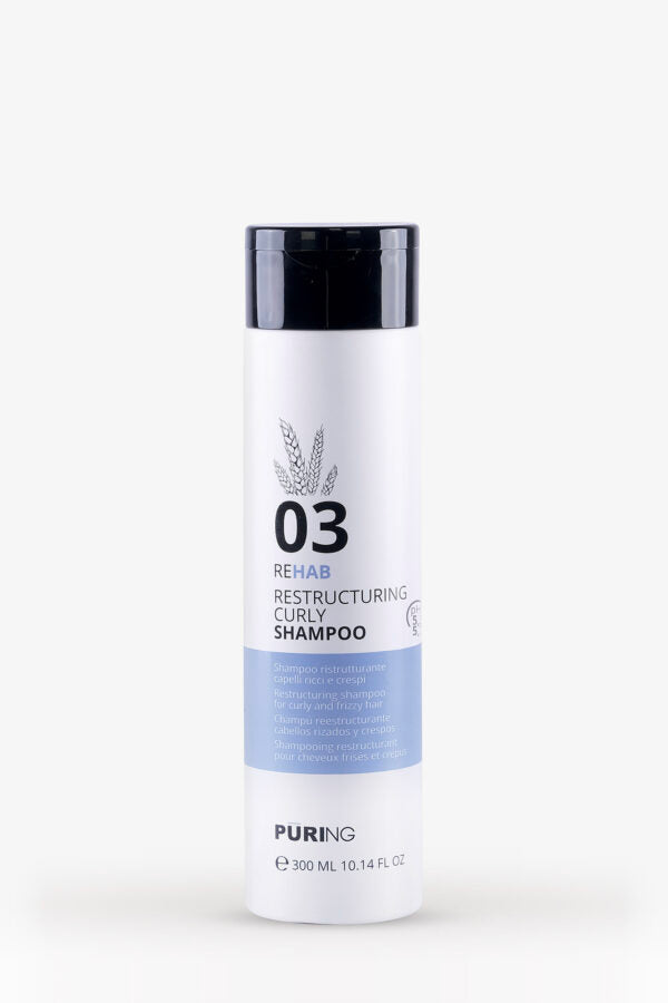 PURING 03 Shampoo ristrutturante per capelli ricci e crespi - 300 ml