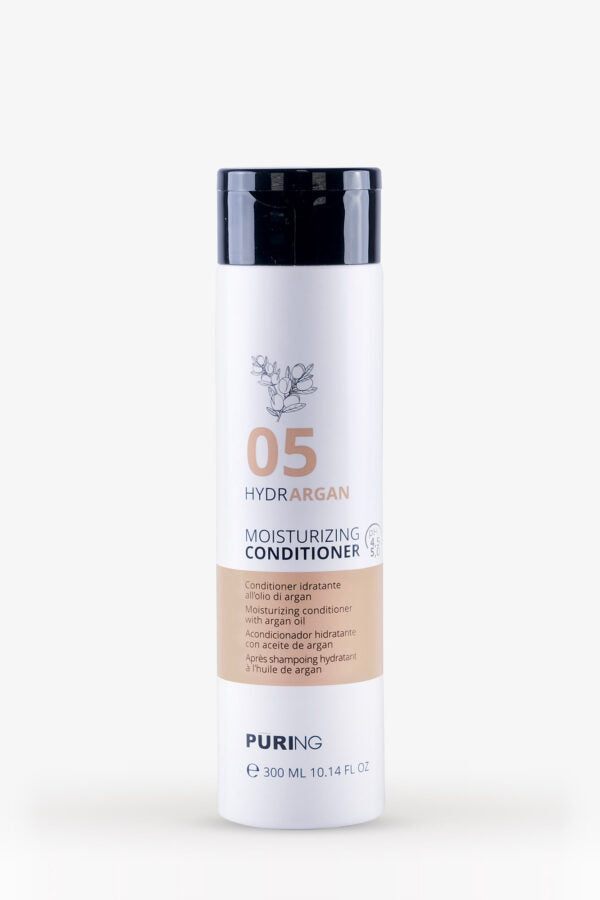 PURING 05 Conditioner Idratante Argan e Semi di Lino - 300 ml