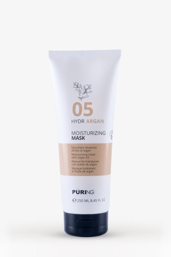 PURING 05 Maschera Idratante Argan e Semi di Lino - 250 ml