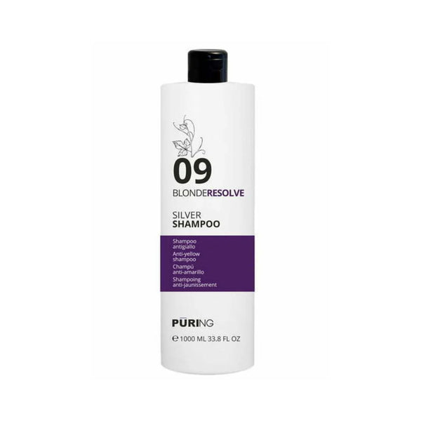 PURING 09 Shampoo antigiallo per capelli biondi e decolorati - 1000 ml
