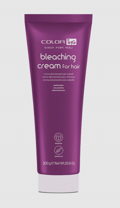 ING Crema decolorante per capelli con Burro di Karitè - 300 grammi