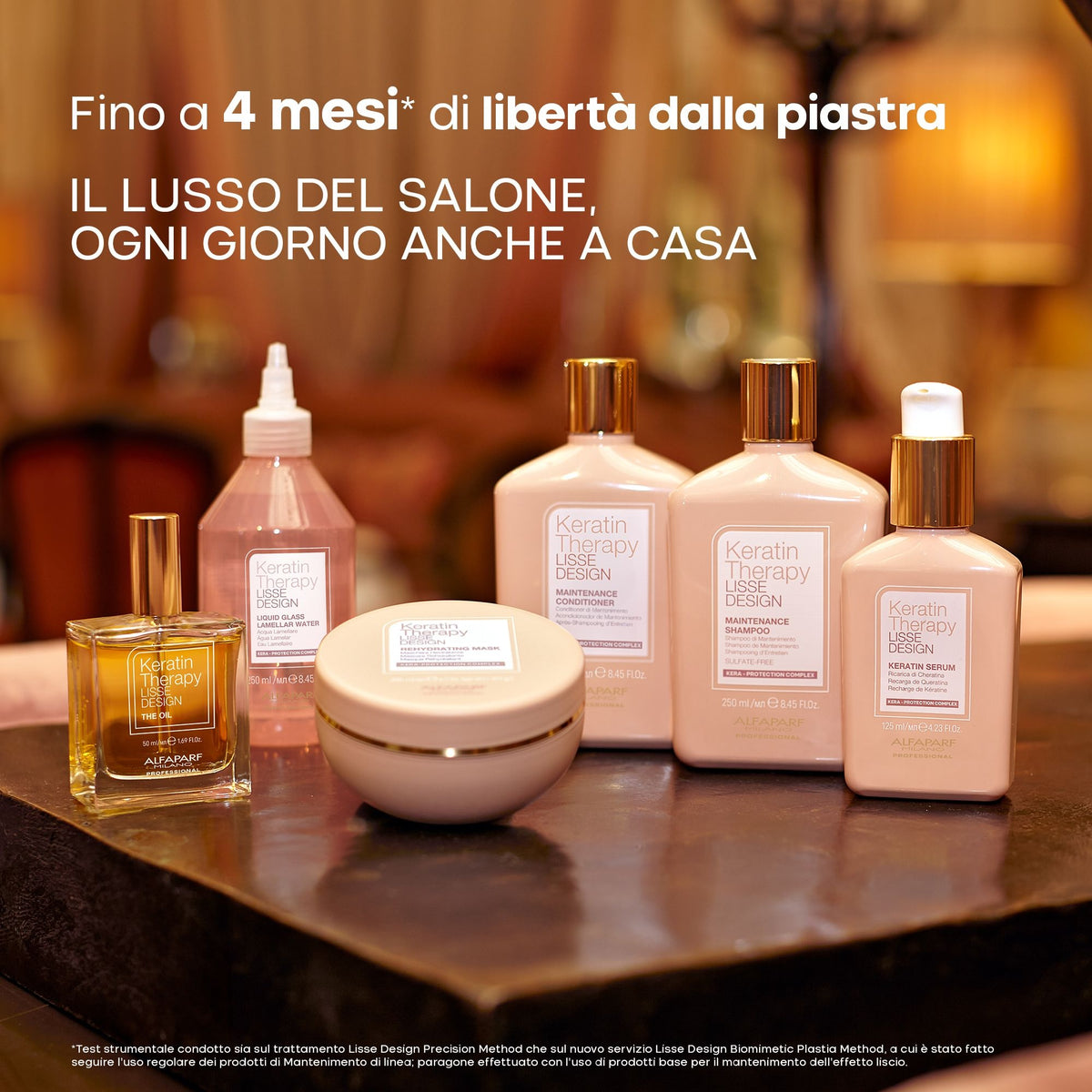 Alfaparf Milano Keratin Therapy Lisse Design Keratin Serum – Siero con Cheratina e Collagene Post-Lisciatura 125 ml, immagine ufficiale 8