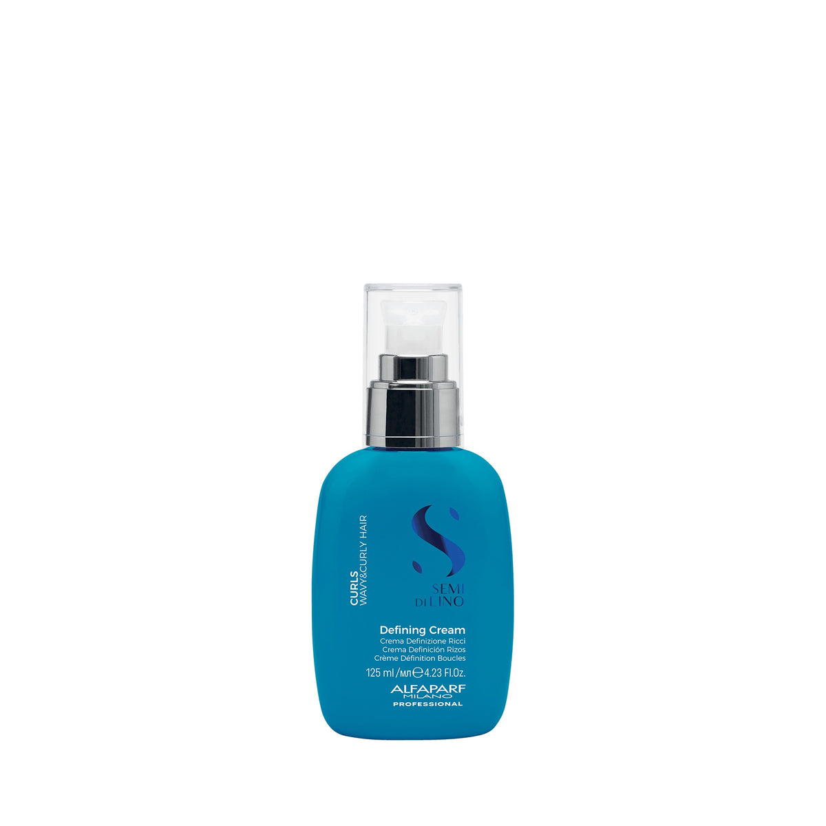 Alfaparf Milano Semi di Lino Curls Defining Cream – Crema leave-in di definizione per onde e ricci 125 ml, confezione frontale