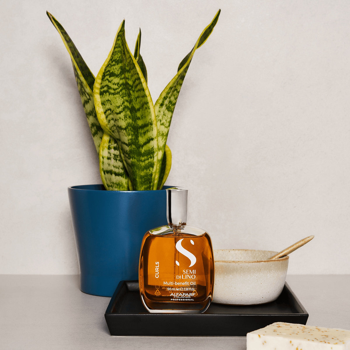 Alfaparf Milano Semi di Lino Curls Multi-Benefit Oil – Olio multi-azione per onde e ricci 100 ml, immagine ufficiale 3