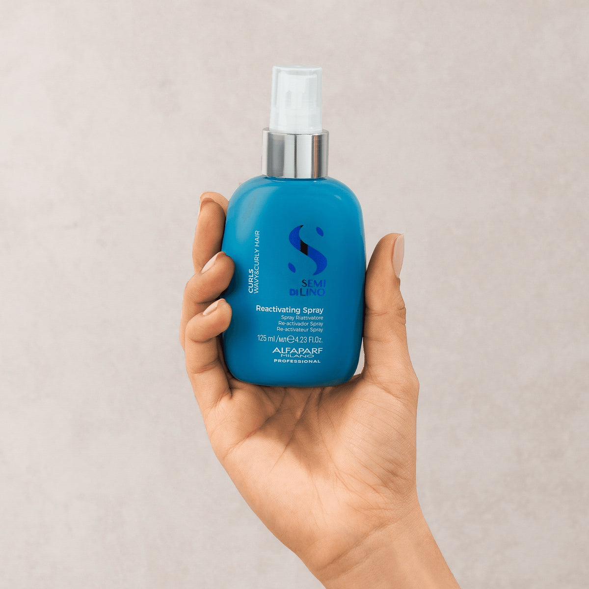 Alfaparf Milano Semi di Lino Curls Reactivating Spray – Spray riattivatore di onde e ricci 125 ml, immagine ufficiale 3