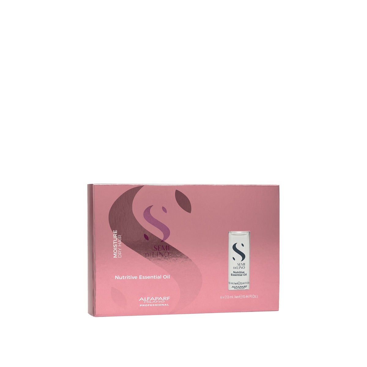Alfaparf Milano Semi di Lino Moisture Nutritive Essential Oil – Olio essenziale nutriente per capelli secchi 6 × 13 ml, immagine ufficiale 2