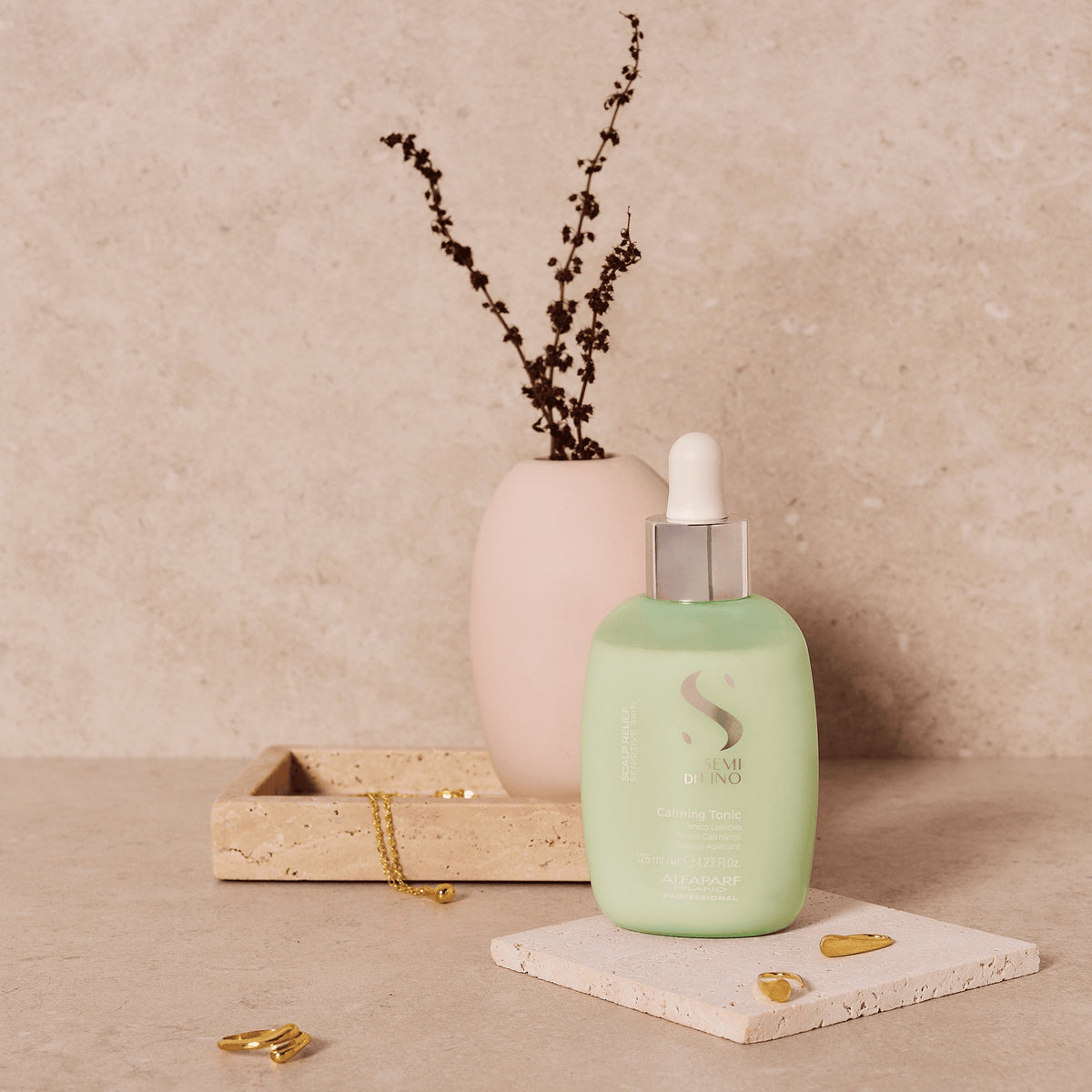 Alfaparf Milano Semi di Lino Scalp Calming Tonic – Fluido lenitivo per cute sensibile 125 ml, immagine ufficiale 2