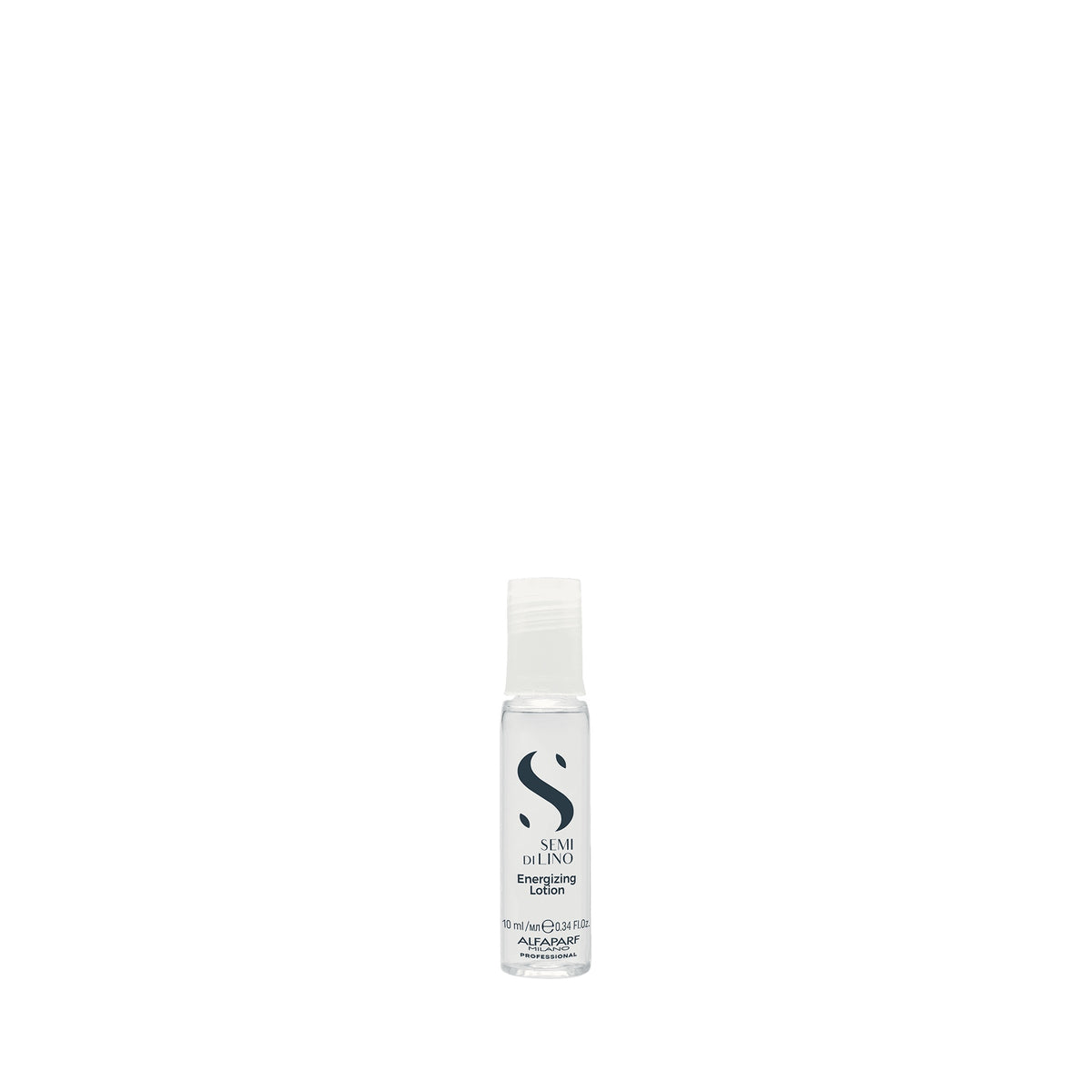 Alfaparf Milano Semi di Lino Scalp Energizing Lotion – Fiale Energizzanti per Capelli con Tendenza alla Caduta 12 × 10 ml, confezione frontale