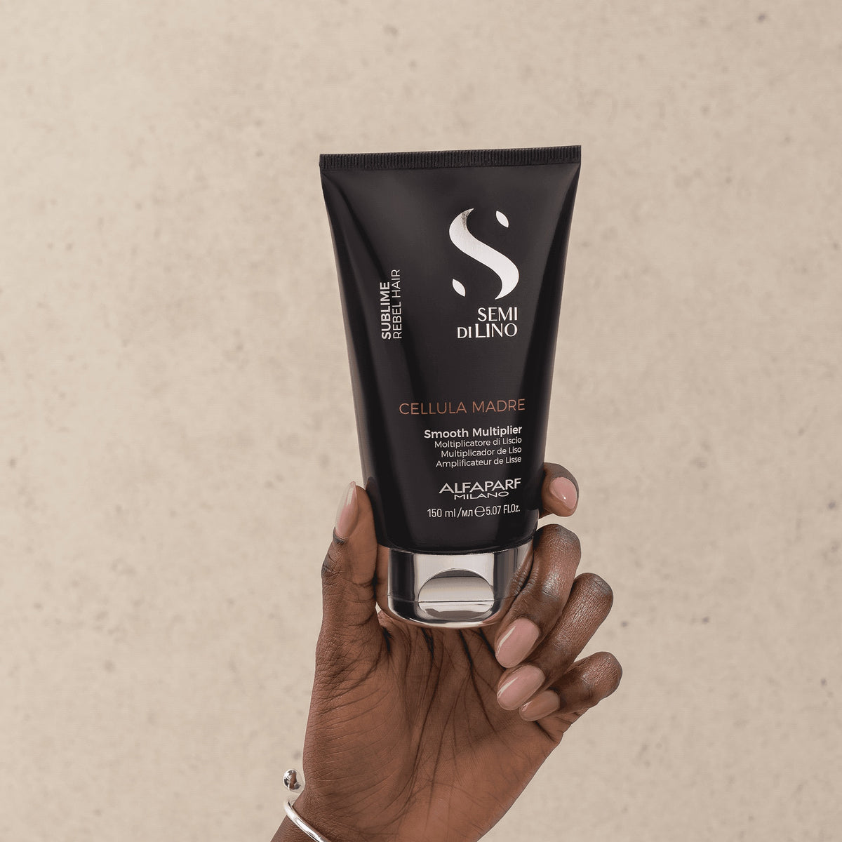 Alfaparf Milano Semi di Lino Sublime Cellula Madre Smooth Multiplier – Concentrato Lisciante Disciplinante per Capelli Ribelli 150 ml, immagine ufficiale 2