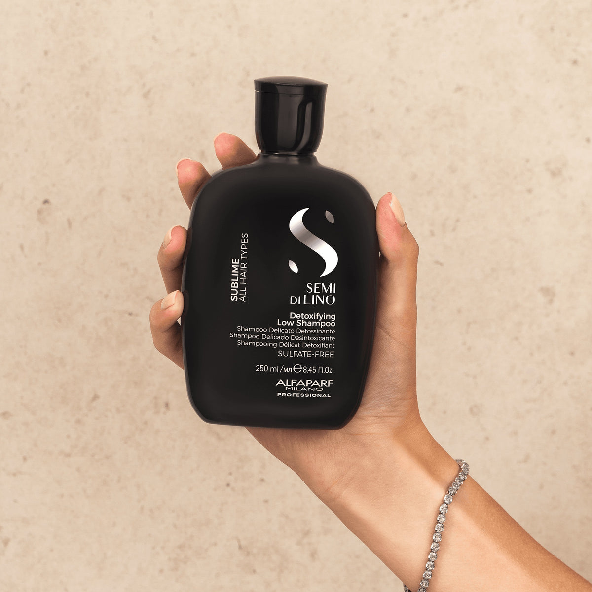 Alfaparf Milano Semi di Lino Sublime Detoxifying Low Shampoo – Shampoo delicato detossinante per tutti i tipi di capelli 250 ml, immagine ufficiale 3