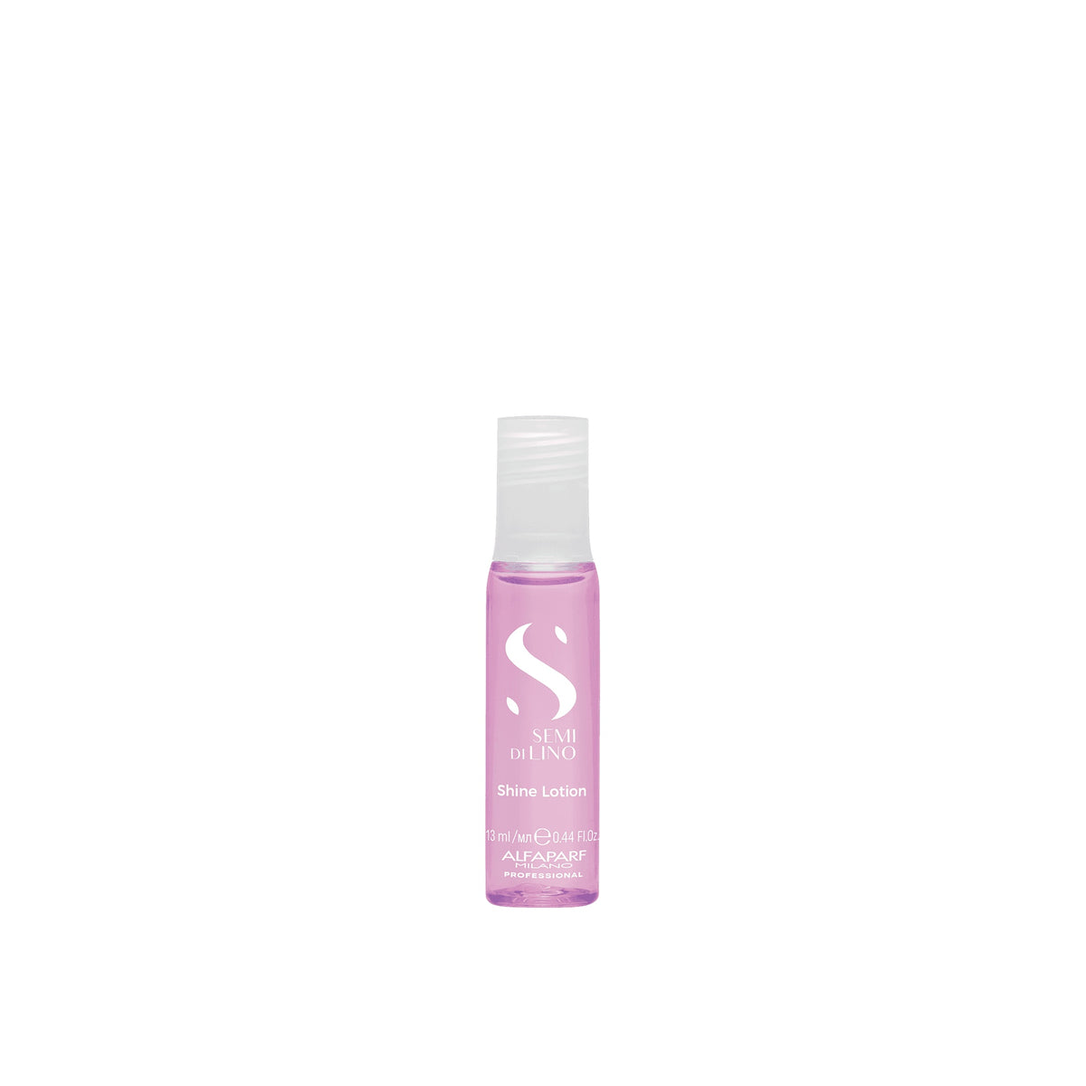 Alfaparf Milano Semi di Lino Sublime Shine Lotion – Fiale Illuminanti Volumizzanti e Termoprotettive 12 × 13 ml, confezione frontale