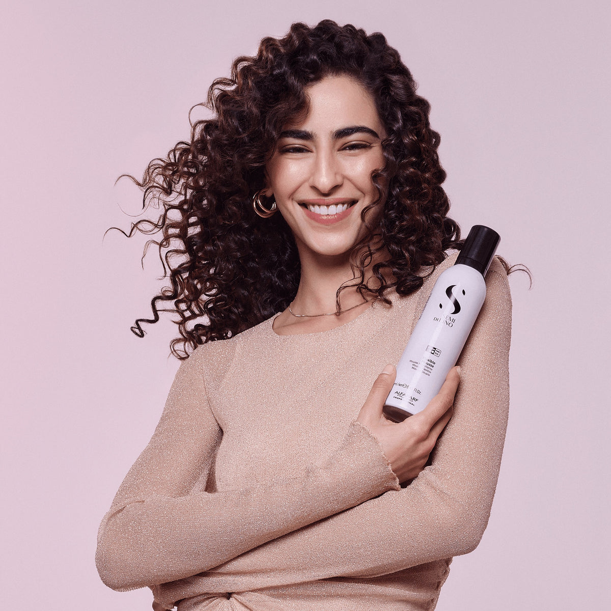 Alfaparf Milano Semi di Lino Style & Care Flexible Mousse – Mousse Ricci Modellante Elastica a Tenuta Media 250 ml, immagine ufficiale 3