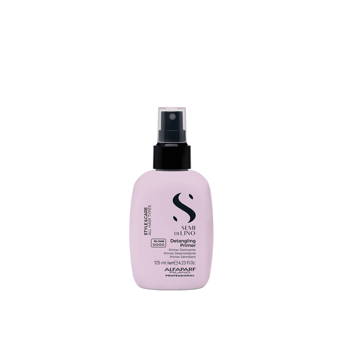 Alfaparf Milano Semi di Lino Style & Care Detangling Primer – Primer Districante Anticrespo e Termoprotettivo 125 ml, confezione frontale