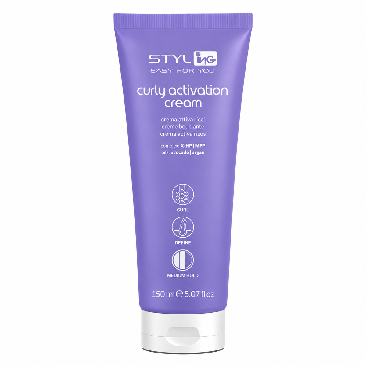Ing Crema attiva ricci all'olio di argan - 150 ml
