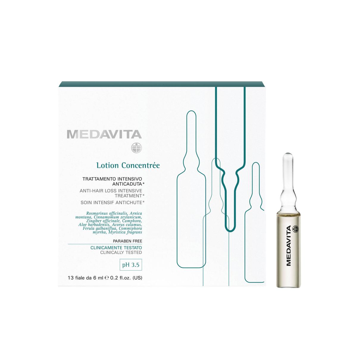 MEDAVITA Lotion Concentrée Fiale anticaduta 13x6 ml