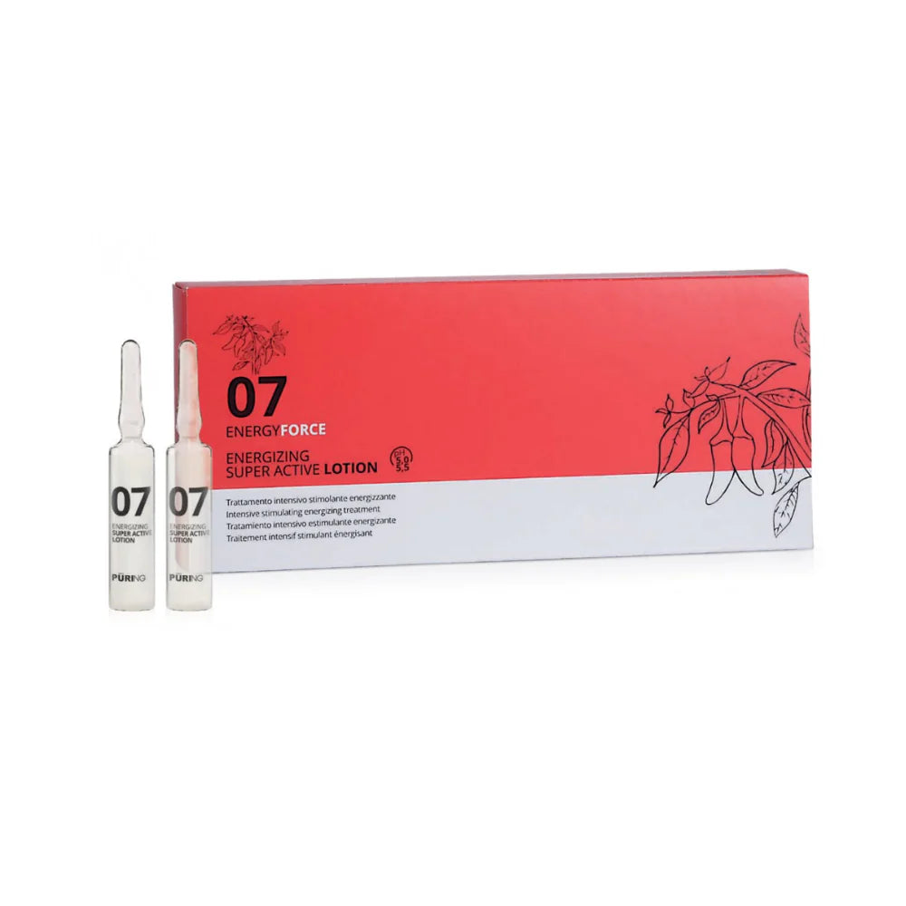 PURING 07 Fiale anticaduta energizzanti e rinforzanti - 12x10ml