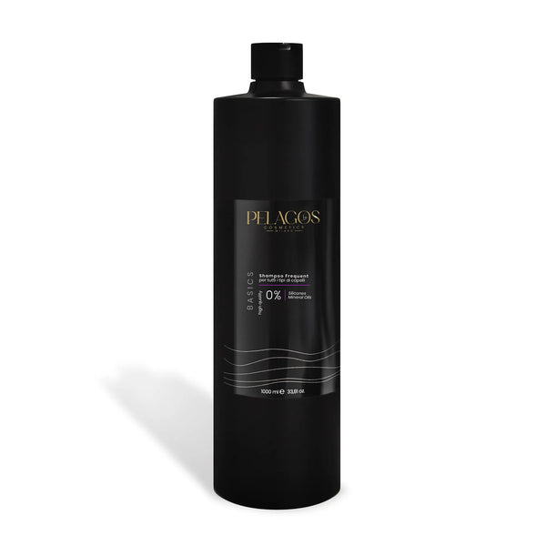 BASICS Shampoo Frequent 1000 ml – Pelagos Cosmetics Milano
