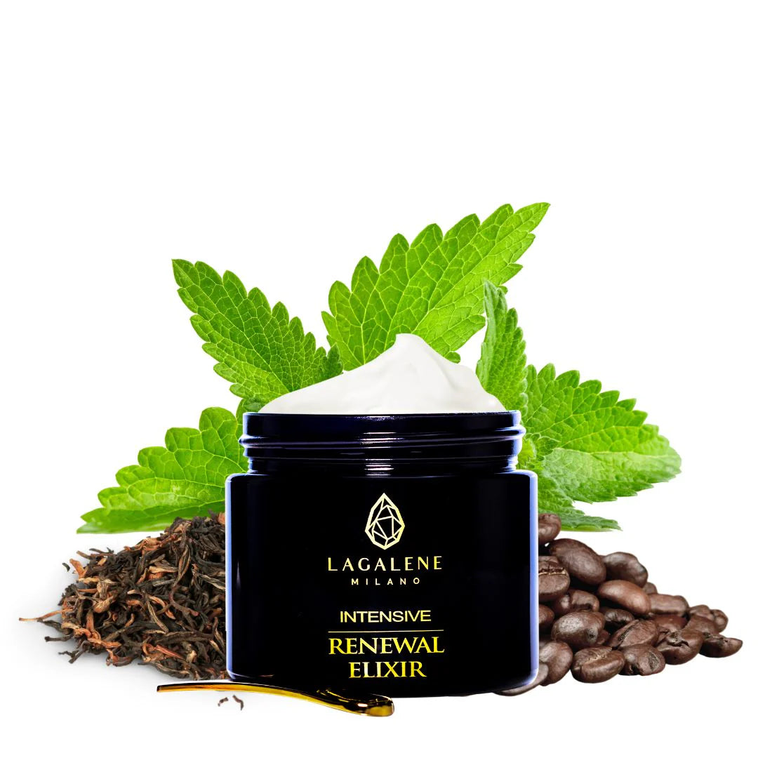 Lagalene Milano Intensive Renewal Elixir Crema e/o Maschera Senza Risciacquo 99% Naturale, Anti-age, Rimpolpa, Rigenera, Idrata e Rivitalizza, 100ml