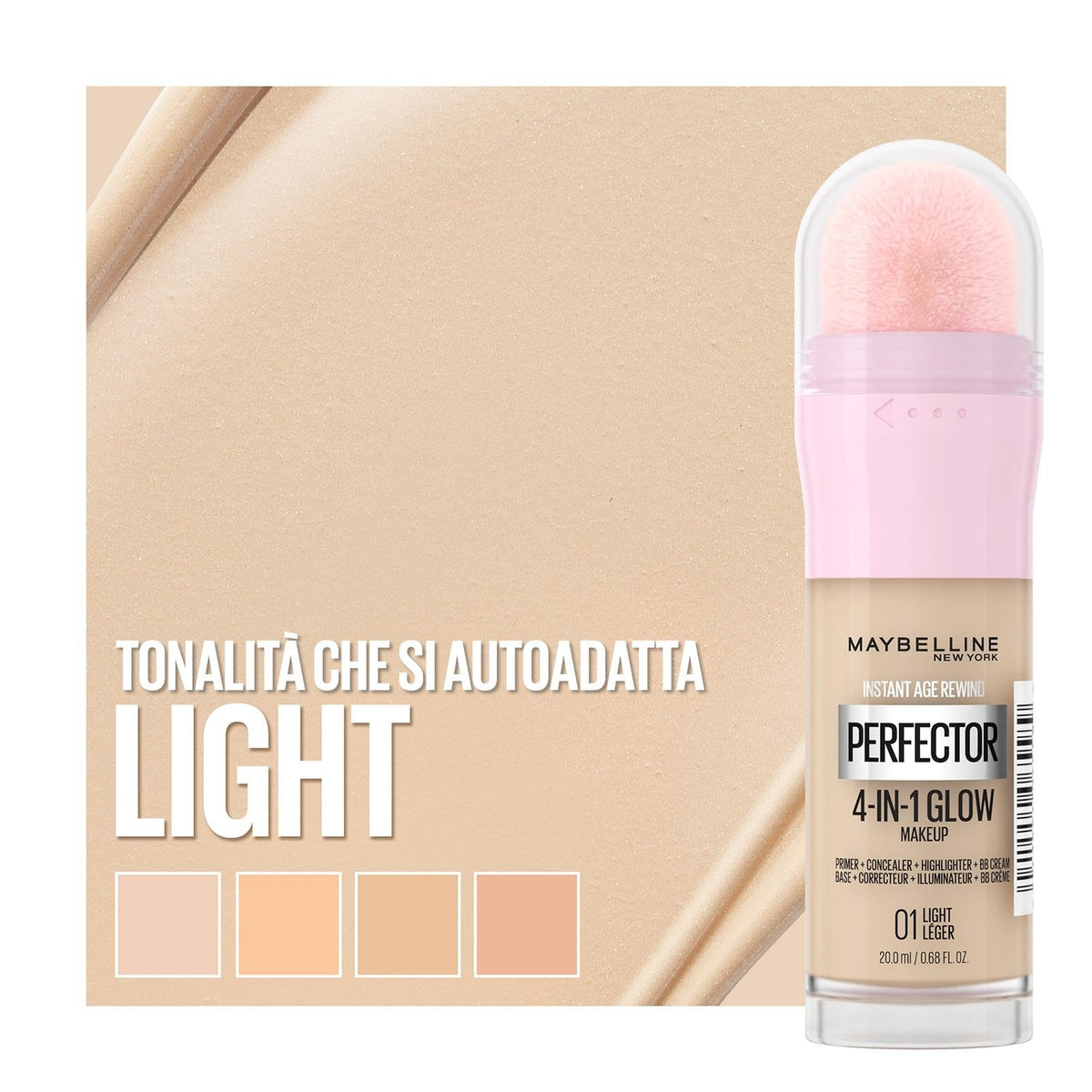 Maybelline INSTANT PERFECTOR 4 IN 1 GLOW FONDOTINTA ILLUMINANTE E BASE PER TRUCCO – immagine ufficiale 11