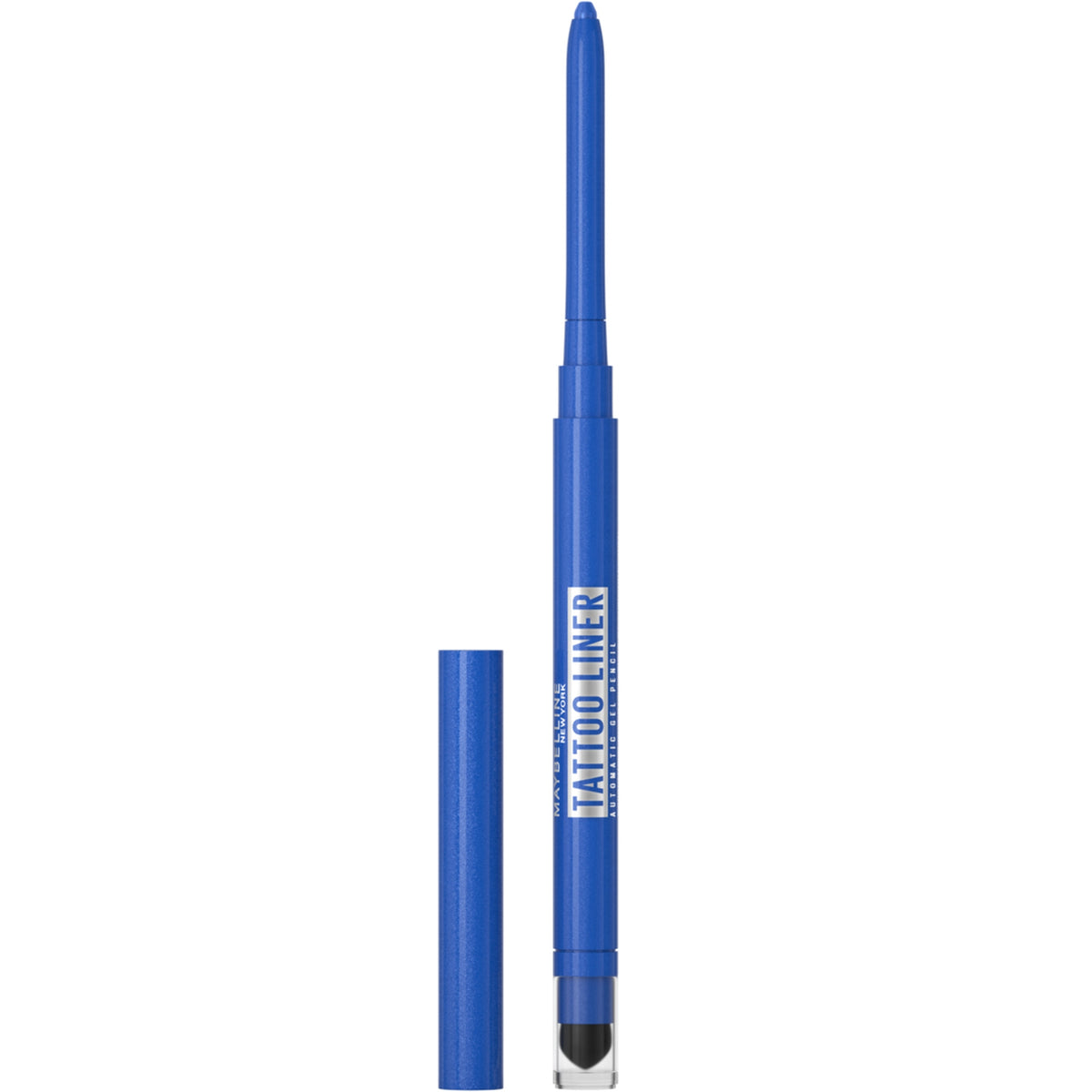 Maybelline Tattoo Liner Automatic Gel Pencil – Matita Occhi Automatica Waterproof 36H con Sfumino per Smokey Eyes