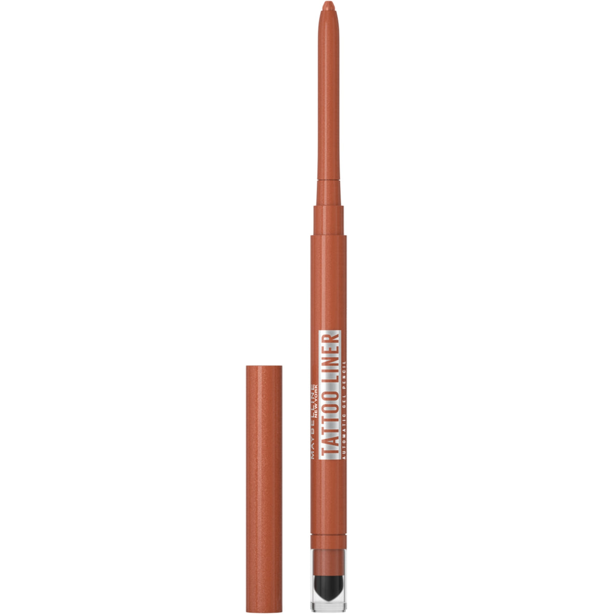 Maybelline Tattoo Liner Automatic Gel Pencil – Matita Occhi Automatica Waterproof 36H con Sfumino per Smokey Eyes