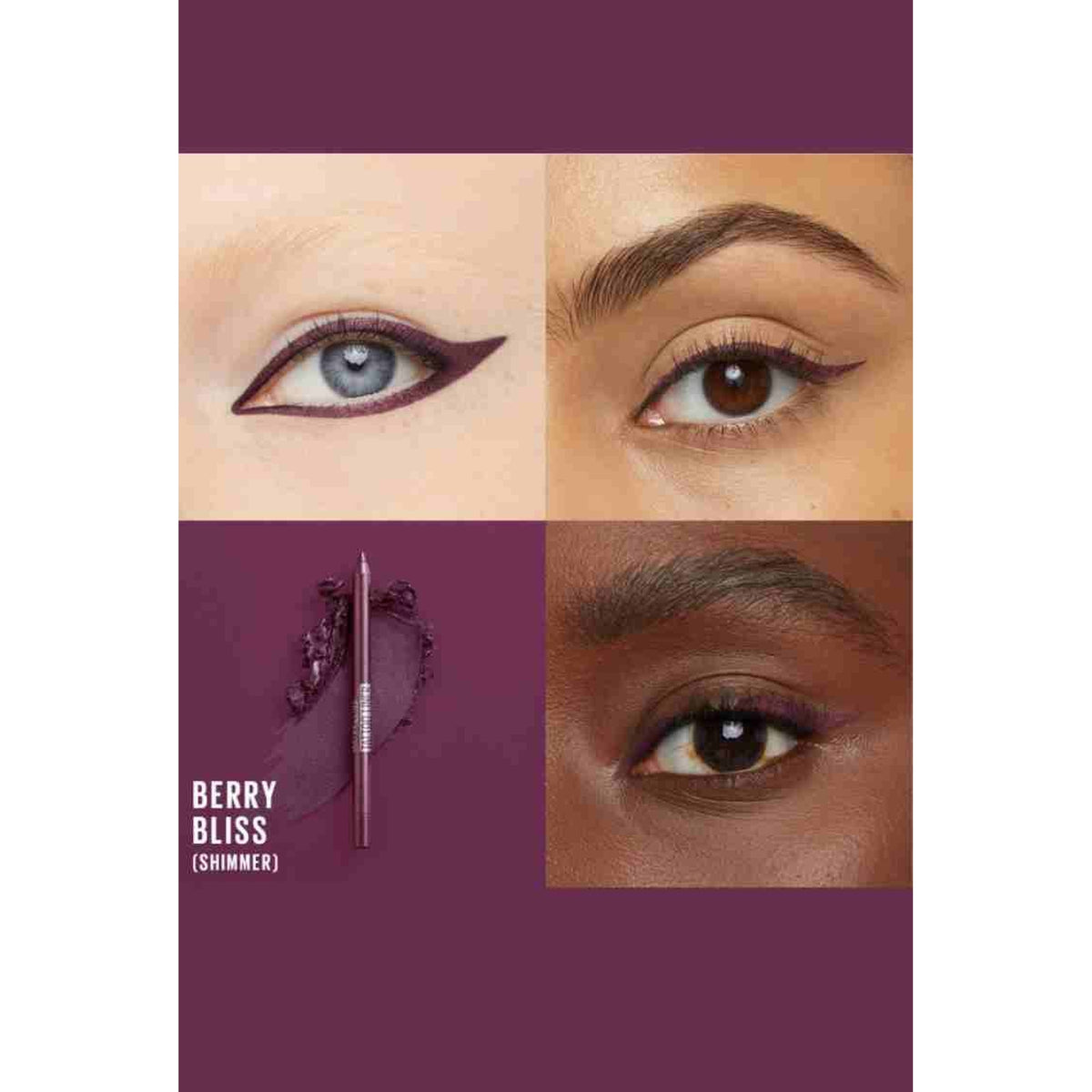 Maybelline Tattoo Liner Gel Pencil – Matita Occhi Temperabile in Gel Waterproof Fino a 36H
