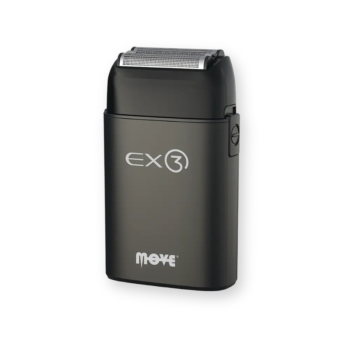 Move EX3, rasoio elettrico professionale ricaricabile usb-c con tre lame, immagine ufficiale del prodotto