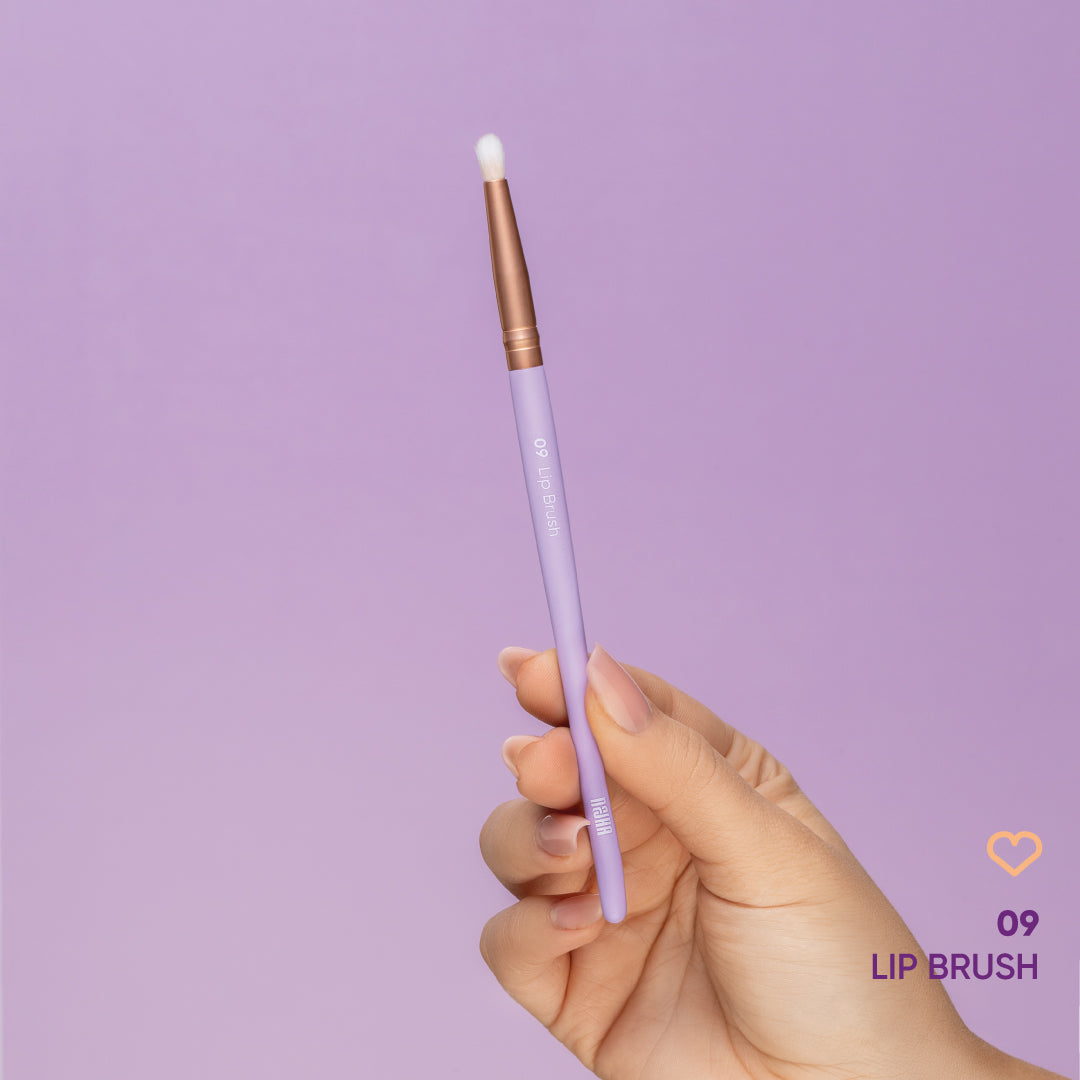 NEJHA 09 Lip Brush pennello labbra per rossetto cremoso e liquido
