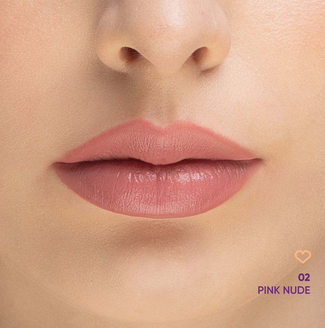 NEJHA Lip-Ossession rossetto cremoso 02 Pink Nude foto ufficiale