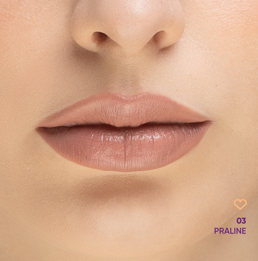 NEJHA Lip-Ossession rossetto cremoso 03 Praline foto ufficiale