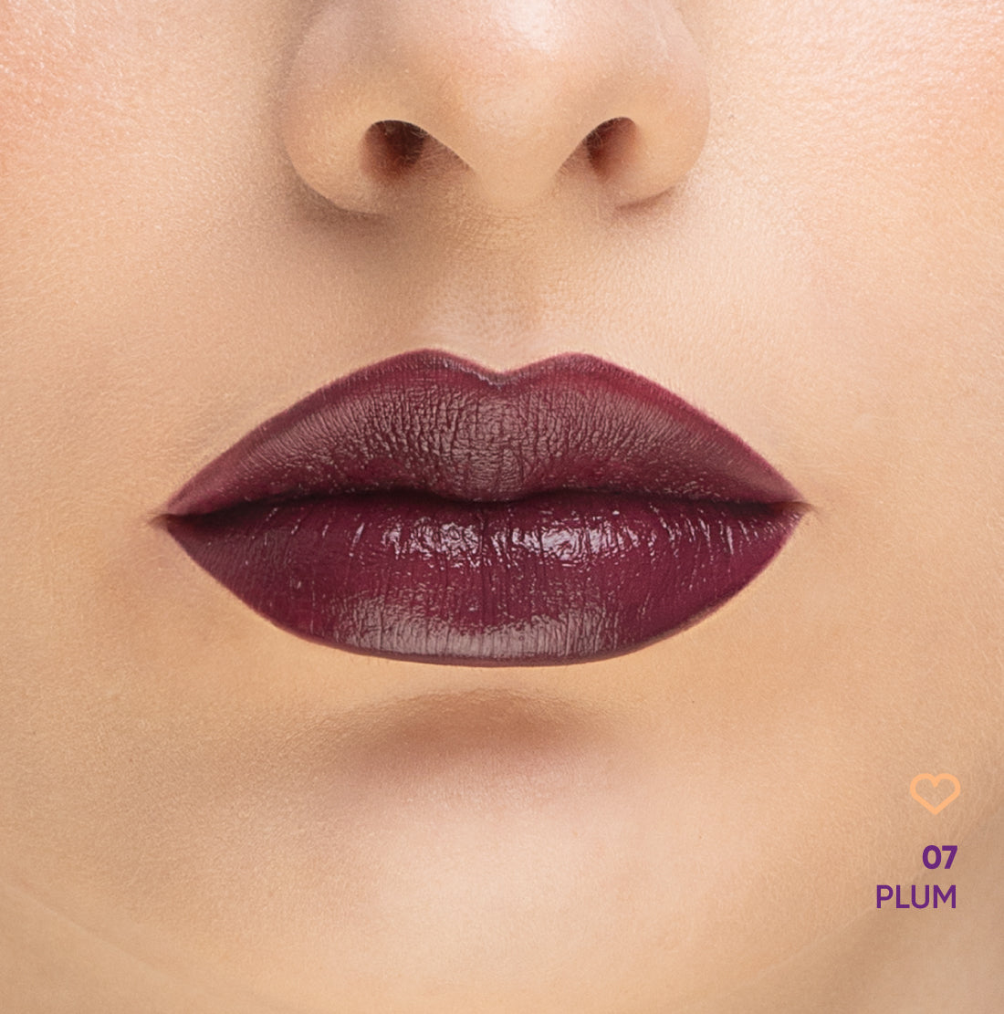 NEJHA Lip-Ossession rossetto cremoso 07 Plum foto ufficiale