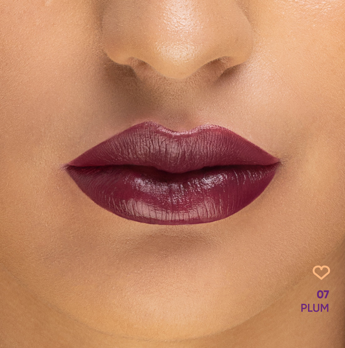 NEJHA Lip-Ossession rossetto cremoso 07 Plum foto ufficiale