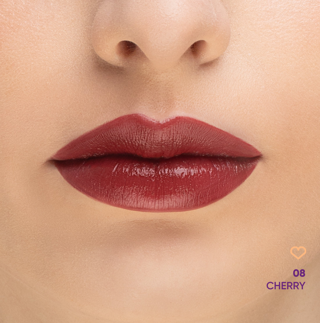 NEJHA Lip-Ossession rossetto cremoso 08 Cherry foto ufficiale