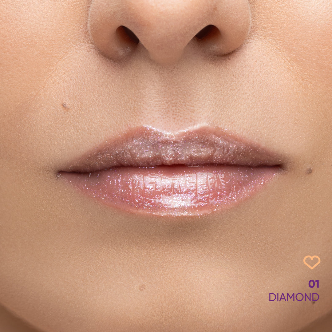 NEJHA Diamond Crush lip oil scintillante Diamond – foto 2
