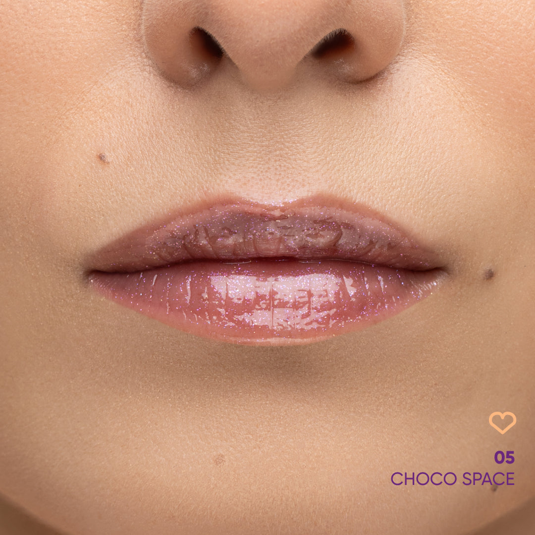 NEJHA Diamond Crush lip oil scintillante Choco Space – foto 2