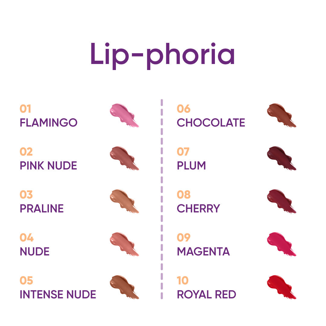 NEJHA Lip-phoria rossetto liquido matt 01 Flamingo foto ufficiale