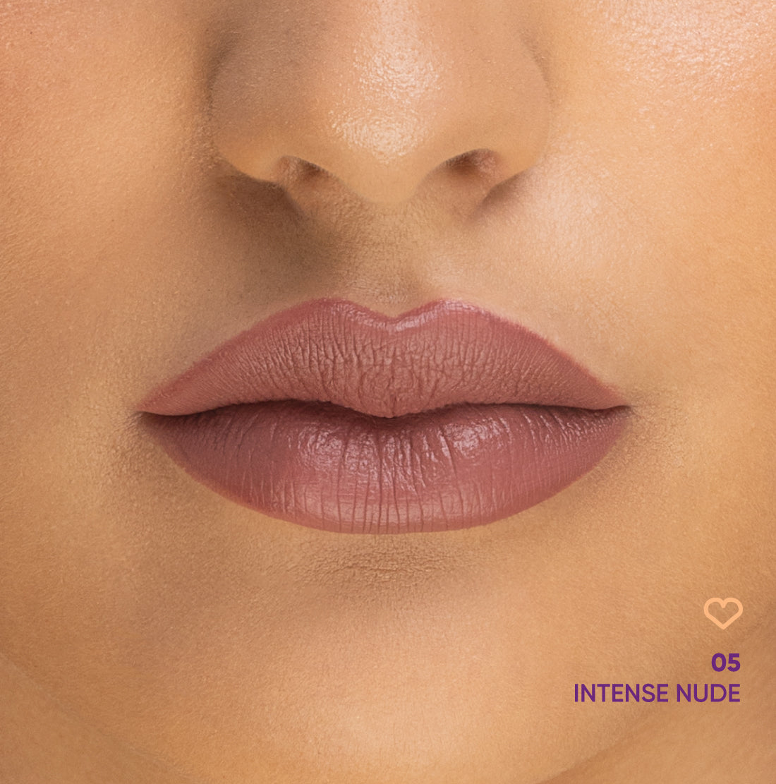 NEJHA Lip-phoria rossetto liquido matt 05 Intense Nude foto ufficiale