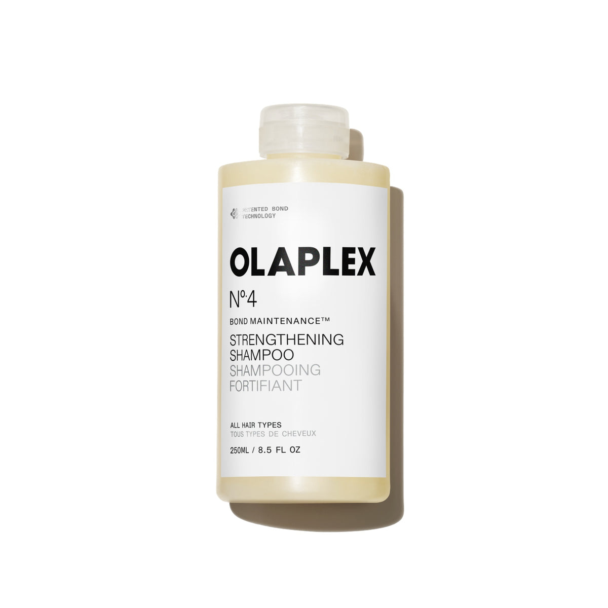 Olaplex No.4 Bond Maintenance Strengthening Shampoo 250 ml, confezione frontale