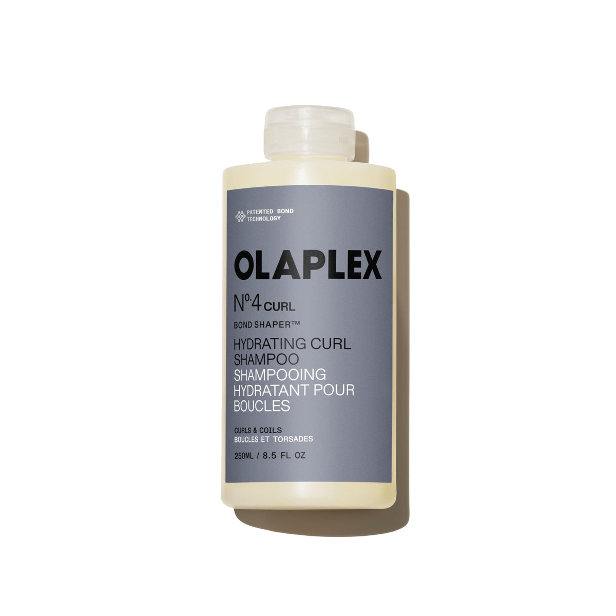 Olaplex No.4 Curl Bond Shaper Hydrating Shampoo 250 ml, confezione frontale