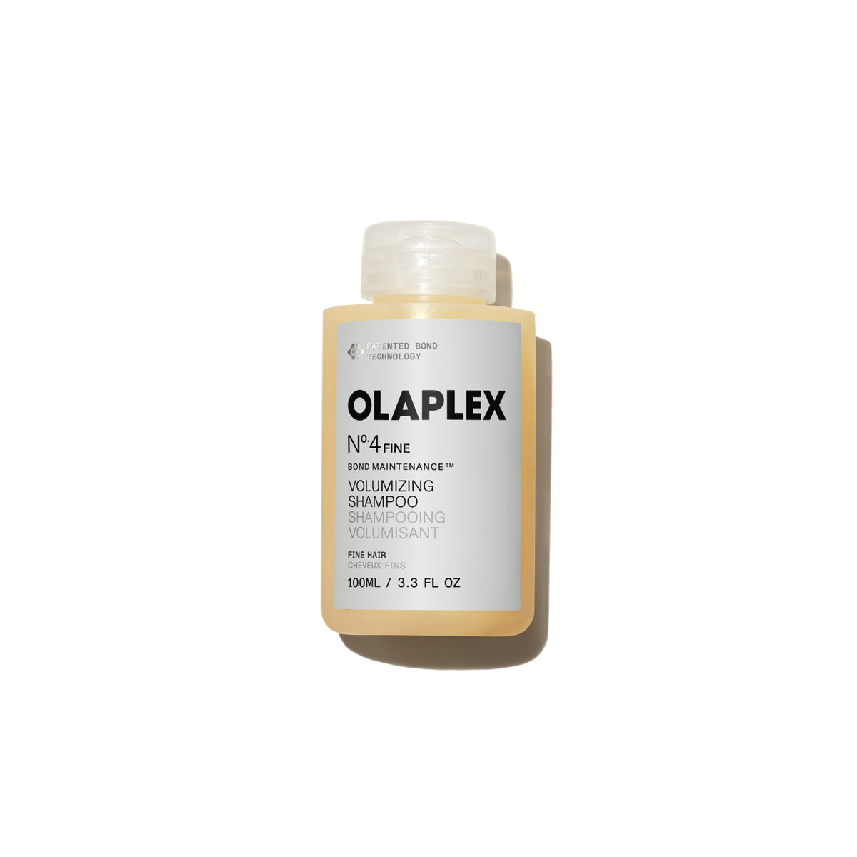 Olaplex No.4F Fine Bond Maintenance Volumizing Shampoo 100 ml, confezione frontale