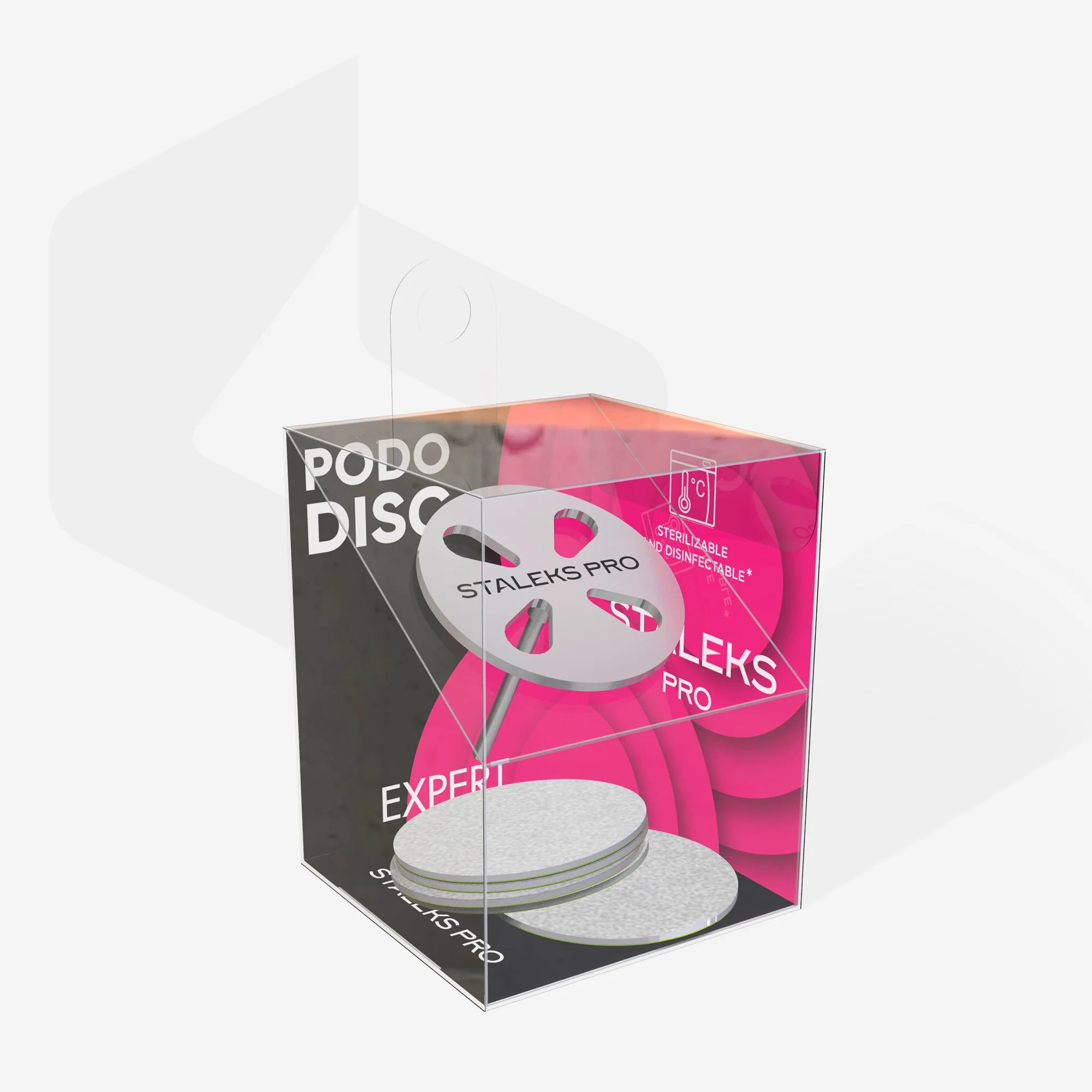 Disco per pedicure PODODISC EXPERT L con lima sostituibile grana 180 5 pz (10 mm)