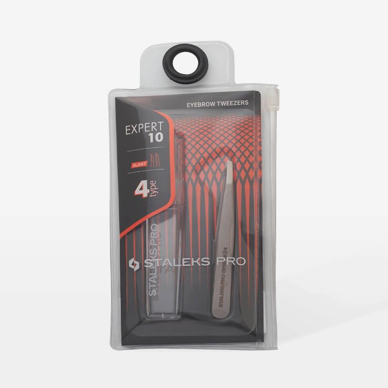 Pinzetta per sopracciglia EXPERT 10 TIPO 4 (bordi smussati stretti)