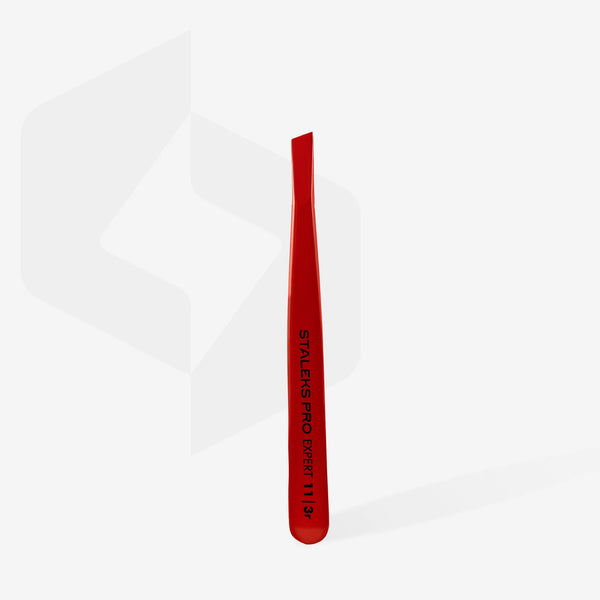 Pinzetta per sopracciglia EXPERT 11 TIPO 3 (bordi smussati larghi)