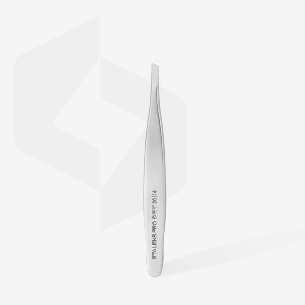 Pinzetta per sopracciglia EXPERT 20 TIPO 4 (bordi smussati stretti)