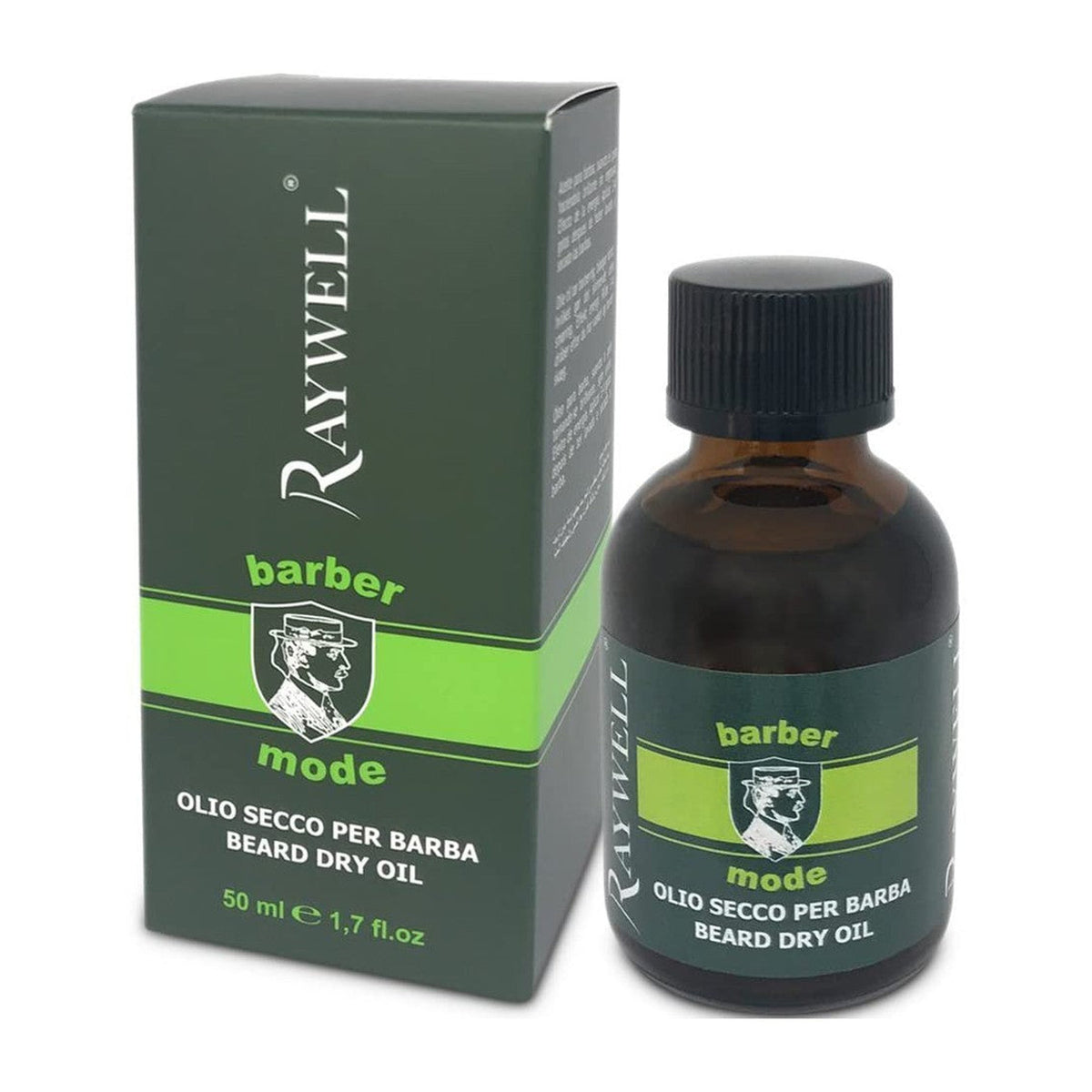 Raywell Barber Mode Beard Dry Oil 50 ml – confezione originale